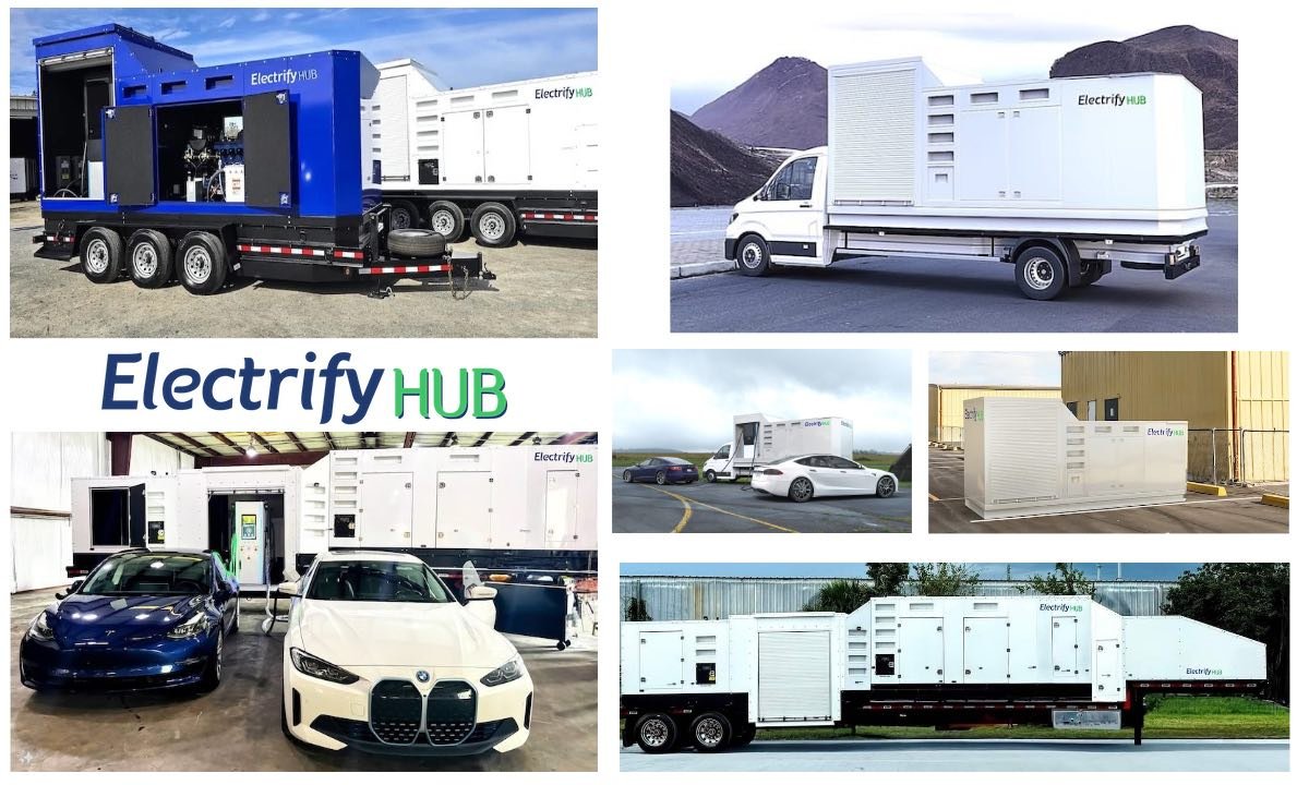 Electrify HUB mobile EV charging